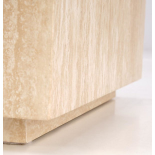 Stolik boczny kwadratowy Travertino 45x45cm Halmar | Sklep meblowy