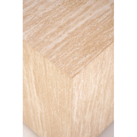 Stolik boczny kwadratowy Travertino 45x45cm Halmar | Sklep meblowy