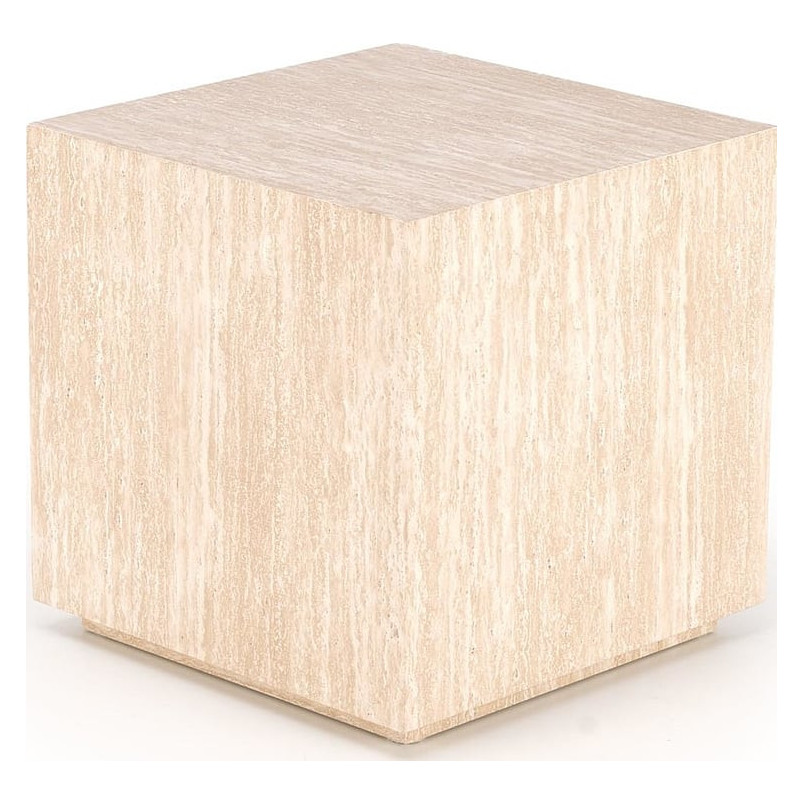 Stolik boczny kwadratowy Travertino 45x45cm Halmar | Sklep meblowy