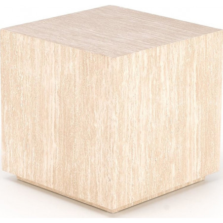 Stolik boczny kwadratowy Travertino 45x45cm Halmar | Sklep meblowy