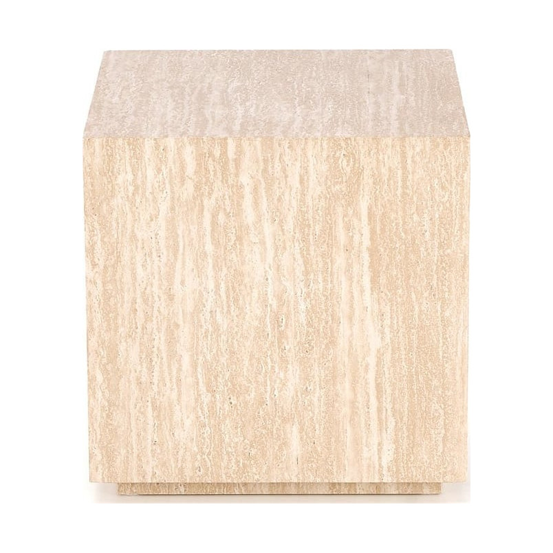 Stolik boczny kwadratowy Travertino 45x45cm Halmar | Sklep meblowy