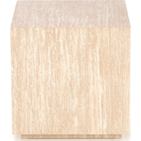 Stolik boczny kwadratowy Travertino 45x45cm Halmar | Sklep meblowy