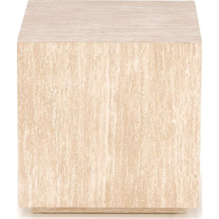 Stolik boczny kwadratowy Travertino 45x45cm Halmar | Sklep meblowy