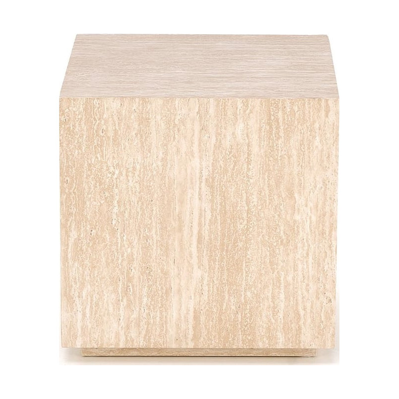 Stolik boczny kwadratowy Travertino 45x45cm Halmar | Sklep meblowy