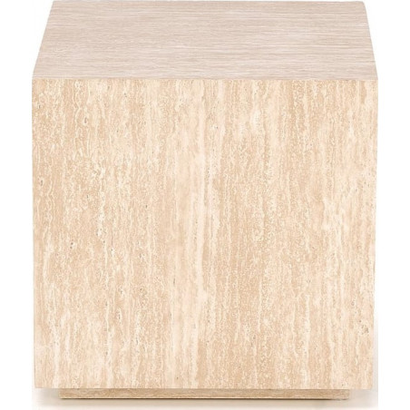 Stolik boczny kwadratowy Travertino 45x45cm Halmar | Sklep meblowy