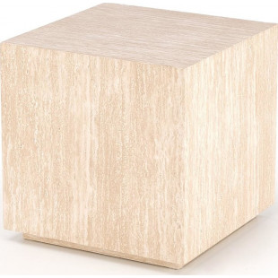 Stolik boczny kwadratowy Travertino 45x45cm Halmar | Sklep meblowy