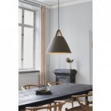 Lampa wisząca Strap beżowa | Design For The People