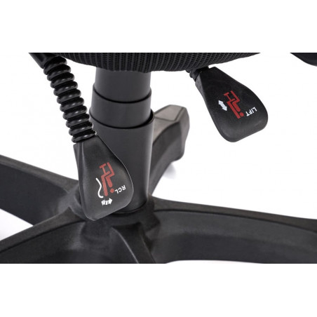 Fotel biurowy ergonomiczny Ramos Halmar | Czarny