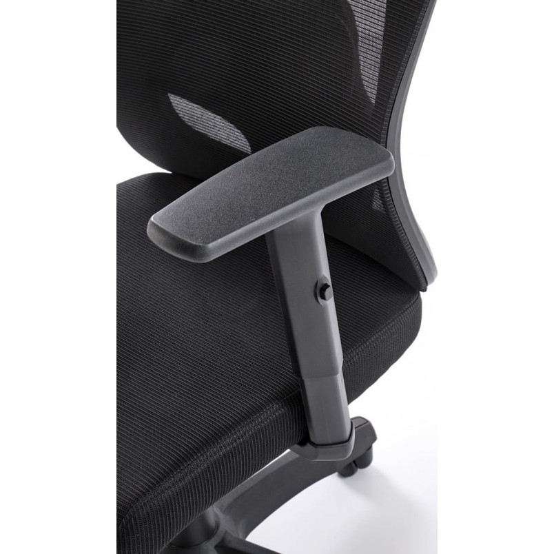 Fotel biurowy ergonomiczny Ramos Halmar | Czarny