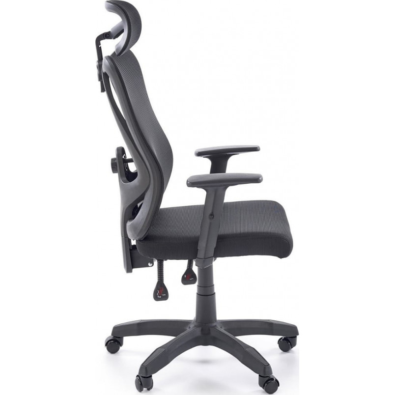 Fotel biurowy ergonomiczny Ramos Halmar | Czarny