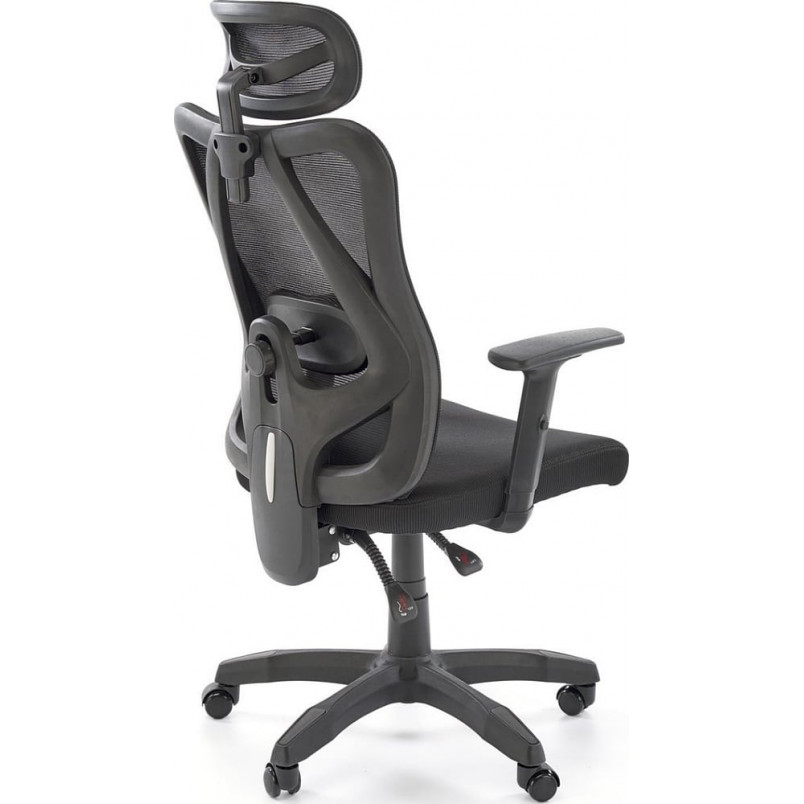 Fotel biurowy ergonomiczny Ramos Halmar | Czarny
