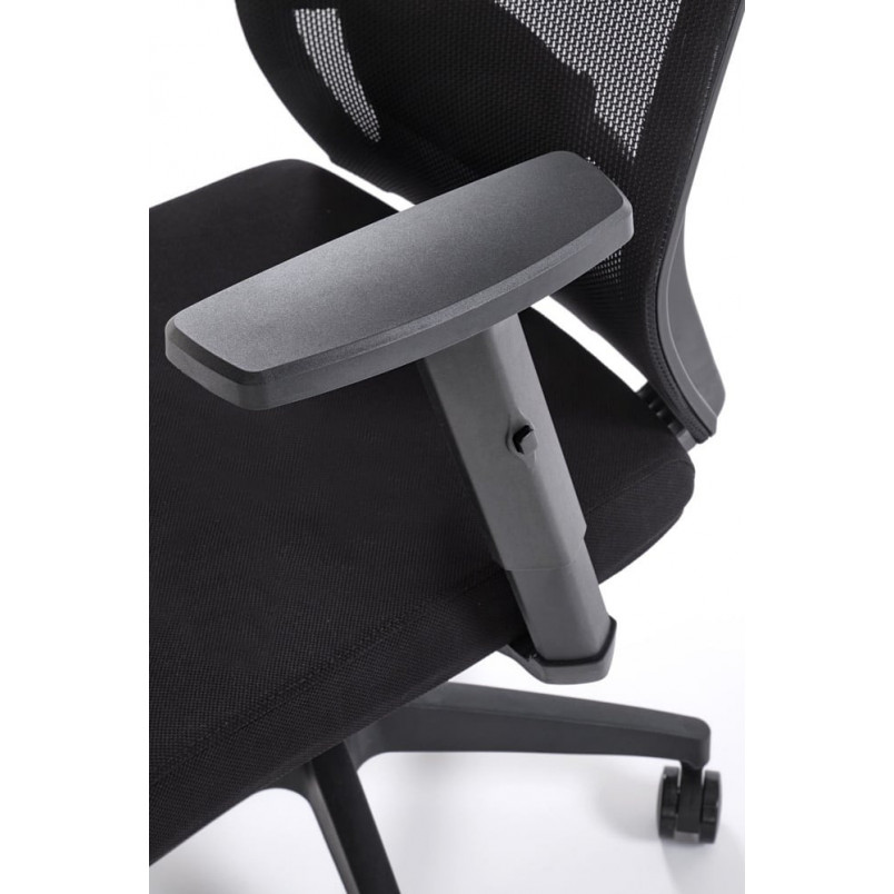Fotel komputerowy Paredes czarny Halmar | Ergonomia i styl