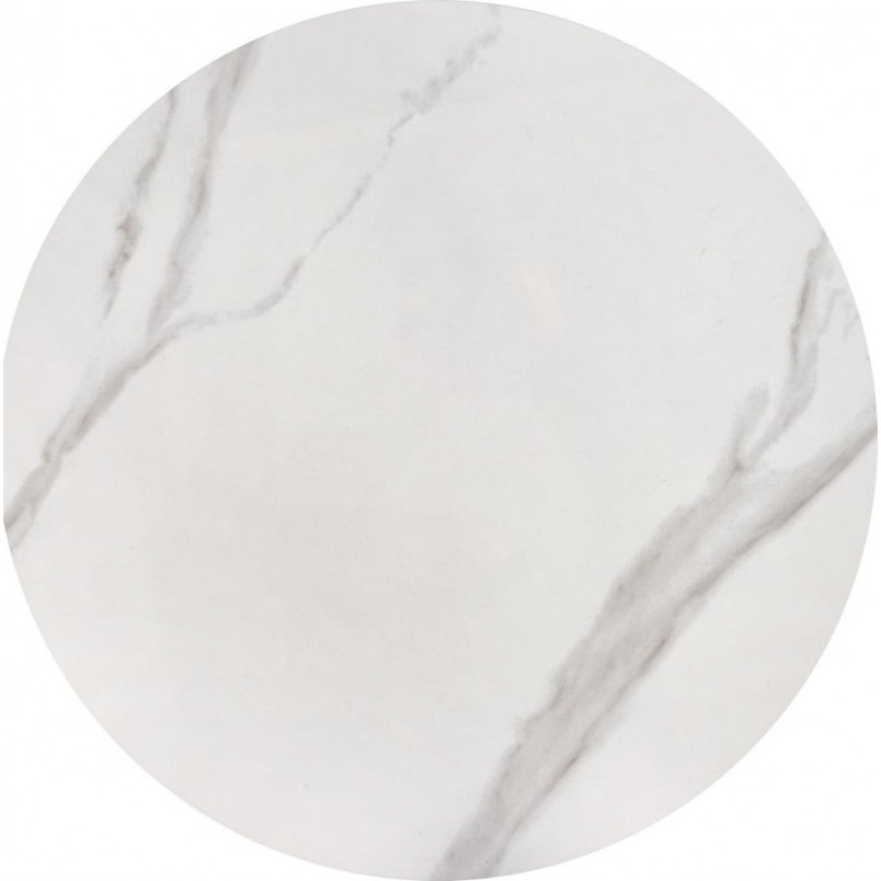 Zestaw stolików Osario biały marmur Halmar | Elegancki design
