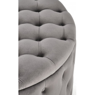 Pufa pikowana Nunez 70cm Halmar - Schowek, Velvet | Sklep meblowy