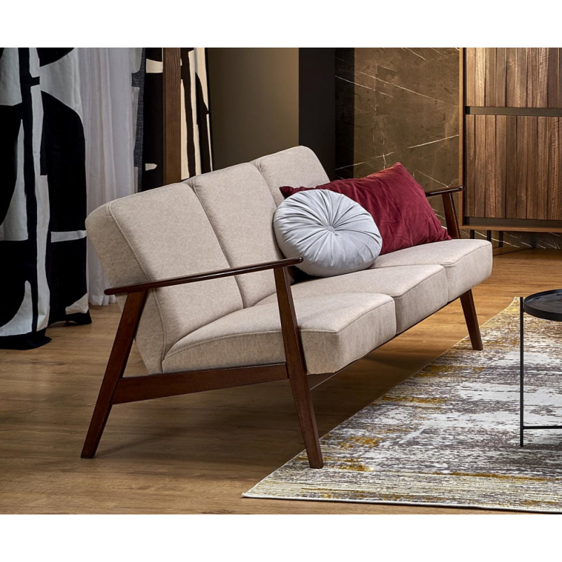 Sofa 3-osobowa PRL Halmar | Milano 175cm | Beż Castel