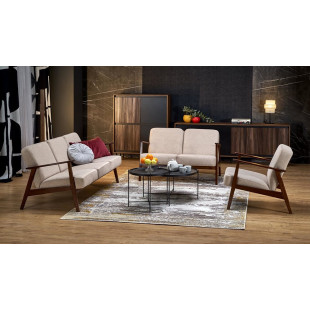 Sofa 2-osobowa PRL Halmar | Milano 120cm | Beż Castel
