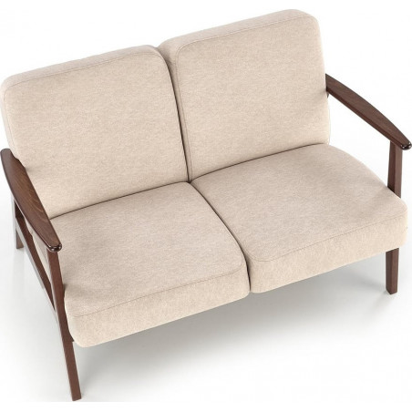 Sofa 2-osobowa PRL Halmar | Milano 120cm | Beż Castel