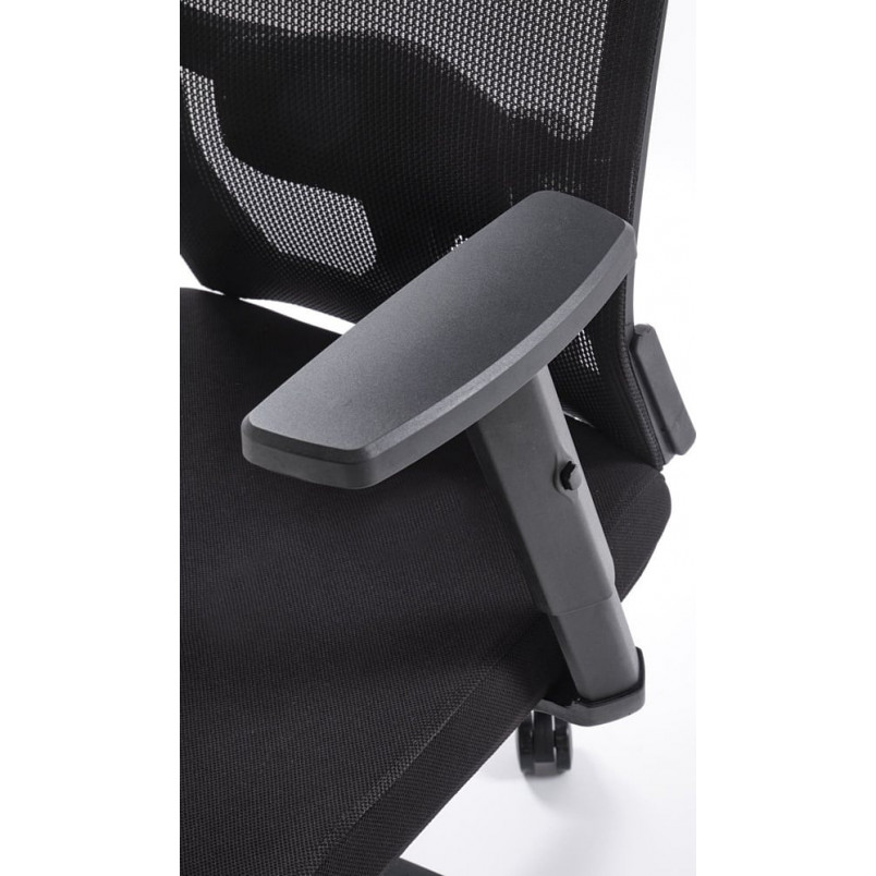 Fotel komputerowy ergonomiczny Mason czarny Halmar | Komfort i regulacja