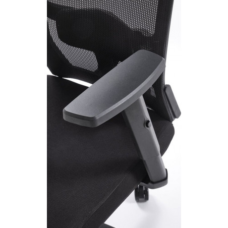 Fotel komputerowy ergonomiczny Mason czarny Halmar | Komfort i regulacja
