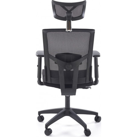 Fotel komputerowy ergonomiczny Mason czarny Halmar | Komfort i regulacja
