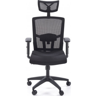 Fotel komputerowy ergonomiczny Mason czarny Halmar | Komfort i regulacja
