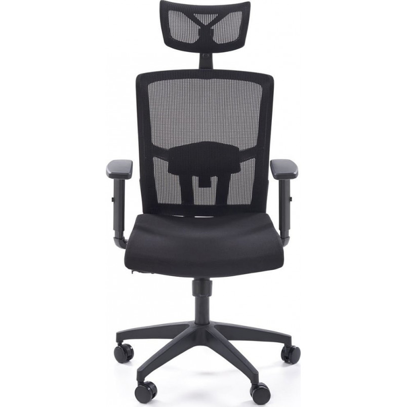 Fotel komputerowy ergonomiczny Mason czarny Halmar | Komfort i regulacja