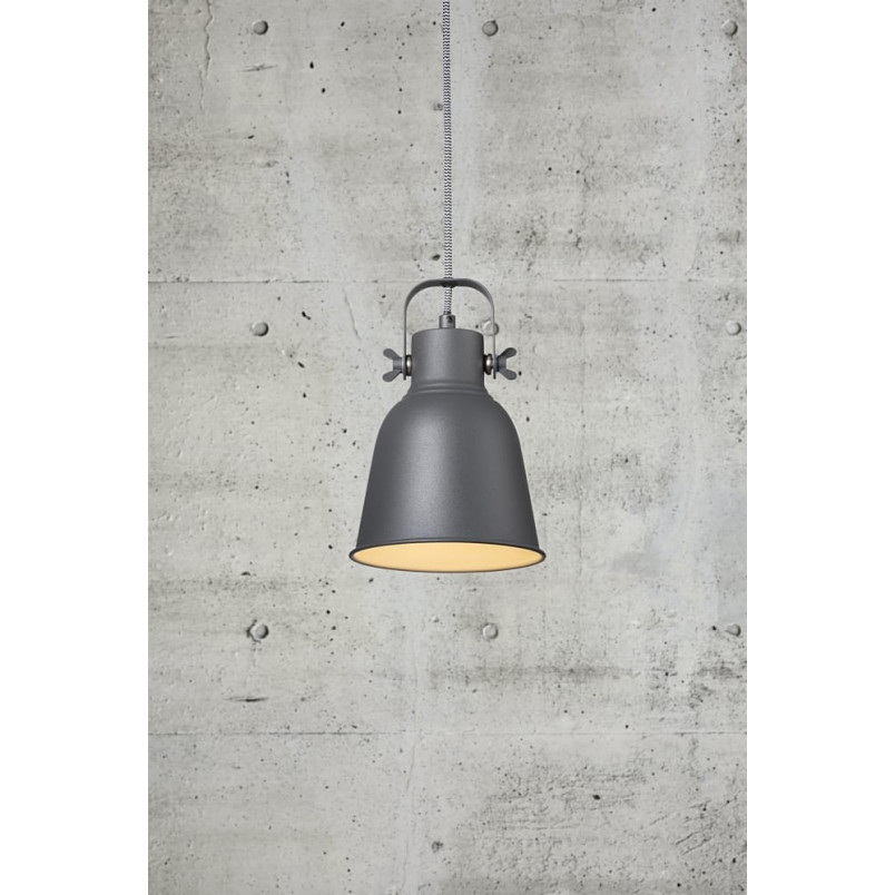 Lampa Wisząca Industrialna Adrian Czarna - Nordlux | Sklep Lamp