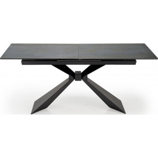 Stół rozkładany Luciano | Halmar | 180-230x90cm | Czarny marmur