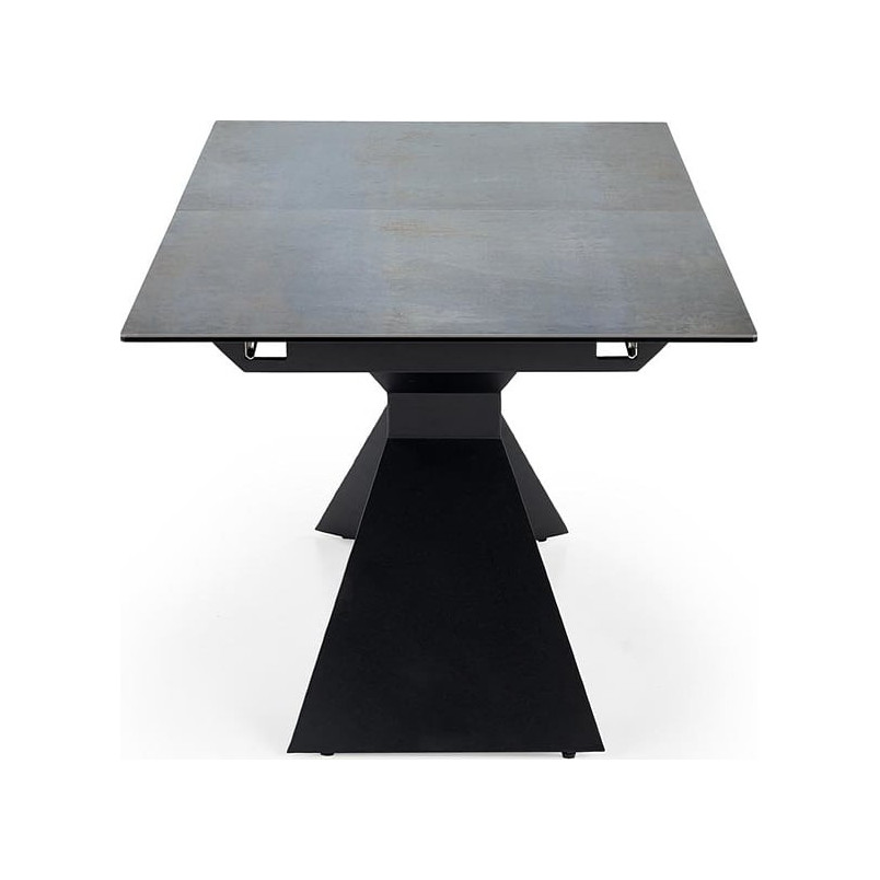 Stół rozkładany Luciano | Halmar | 180-230x90cm | Czarny marmur