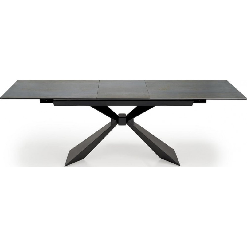 Stół rozkładany Luciano | Halmar | 180-230x90cm | Czarny marmur