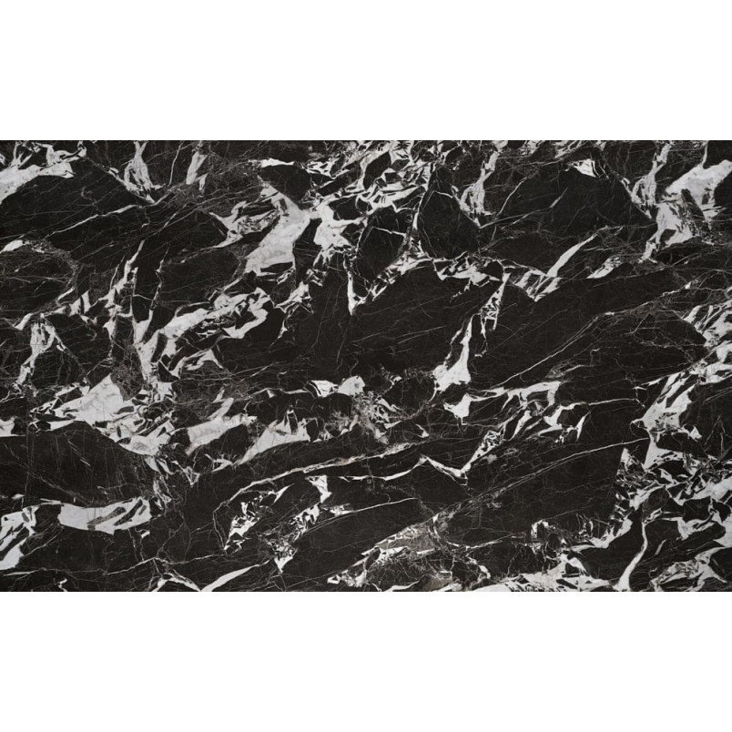 Stół rozkładany Hilario | Halmar - Czarny marmur, 180-260x90cm