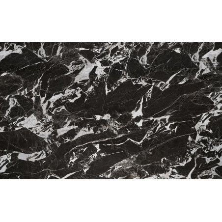 Stół rozkładany Hilario | Halmar - Czarny marmur, 180-260x90cm