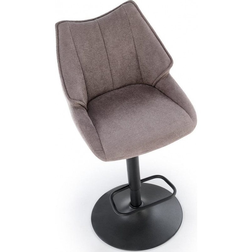 Hoker tapicerowany Halmar H122 popielaty - Komfort i styl