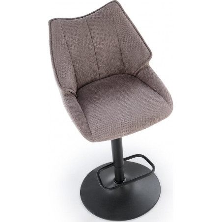Hoker tapicerowany Halmar H122 popielaty - Komfort i styl