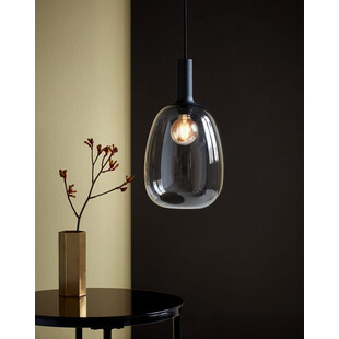 Lampa wisząca Alton czarna Nordlux | Szkło E27
