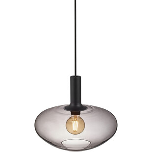 Lampa wisząca Alton czarna Nordlux | Szkło, E27, 35cm