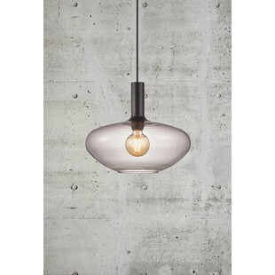 Lampa wisząca Alton czarna Nordlux | Szkło, E27, 35cm