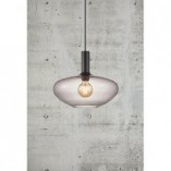 Lampa wisząca Alton czarna Nordlux | Szkło, E27, 35cm