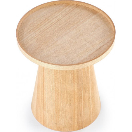Stolik boczny Editta Halmar | Naturalny design, 45cm