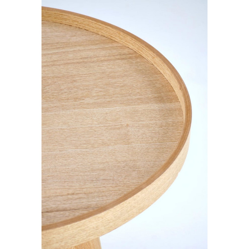 Stolik boczny Editta Halmar | Naturalny design, 45cm