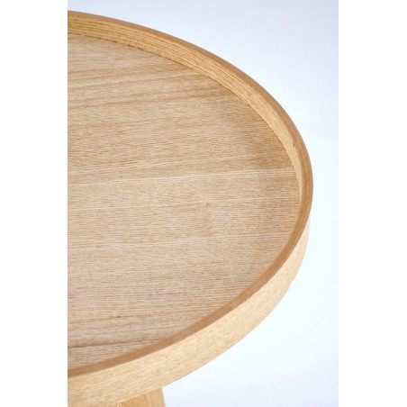 Stolik boczny Editta Halmar | Naturalny design, 45cm