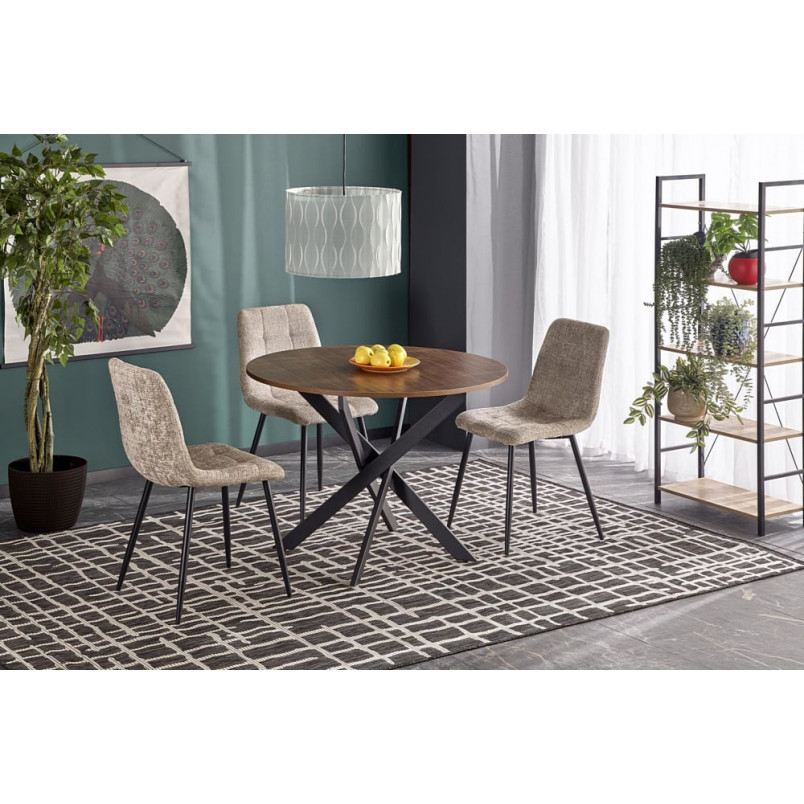 Stół okrągły Edgar 100cm Halmar - Design i funkcjonalność
