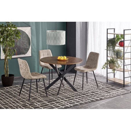 Stół okrągły Edgar 100cm Halmar - Design i funkcjonalność