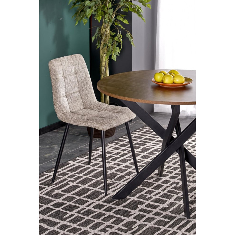 Stół okrągły Edgar 100cm Halmar - Design i funkcjonalność