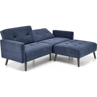 Sofa narożna rozkładana Cornelius | Niebieska, Halmar
