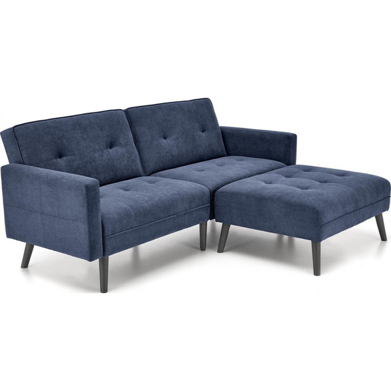 Sofa narożna rozkładana Cornelius | Niebieska, Halmar