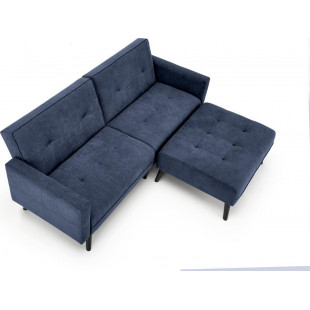 Sofa narożna rozkładana Cornelius | Niebieska, Halmar