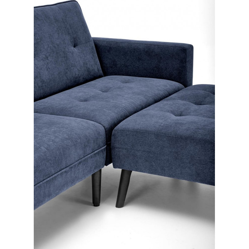 Sofa narożna rozkładana Cornelius | Niebieska, Halmar