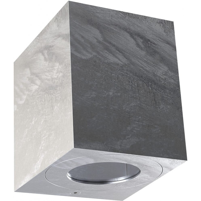 Kinkiet zewnętrzny Nordlux Canto Kubi 2 - Srebrny, LED, IP44
