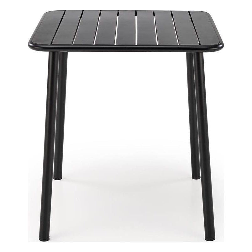 Stół metalowy kwadratowy Bosco 70x70 czarny Halmar - Kup teraz!